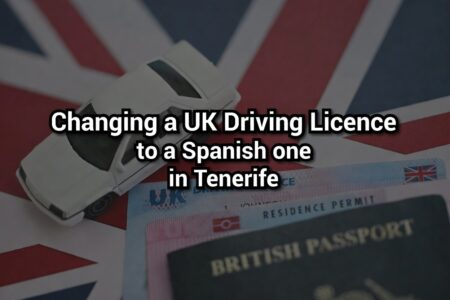 Changing a UK Driving Licence to a Spanish one
