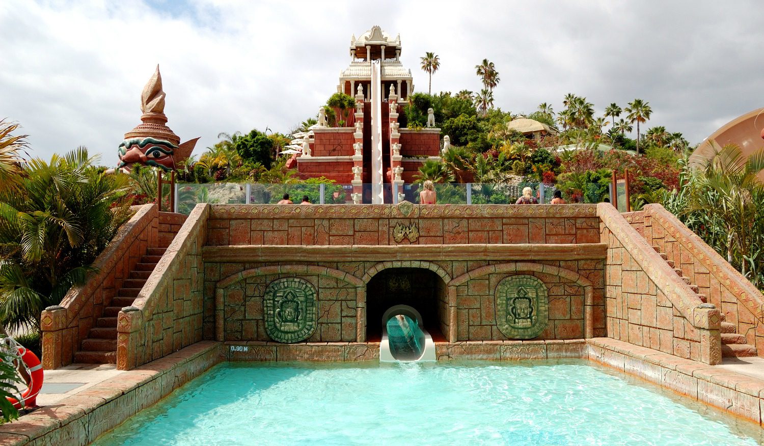 The Tower of Power water slide