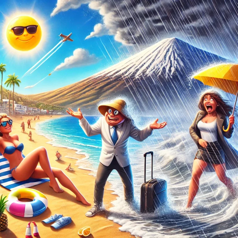 Tropical Paradise or Meteorological Roulette? Tourists Perplexed by Tenerife Weather