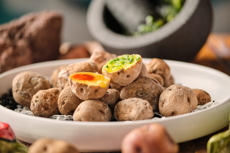 Papas Arrugadas with Mojo Sauce