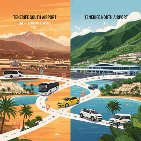 How to Get from Tenerife Airport to Your Hotel (South & North): Complete 2025 Guide